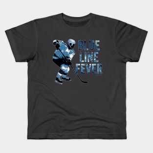 Blue Line Fever Kids T-Shirt